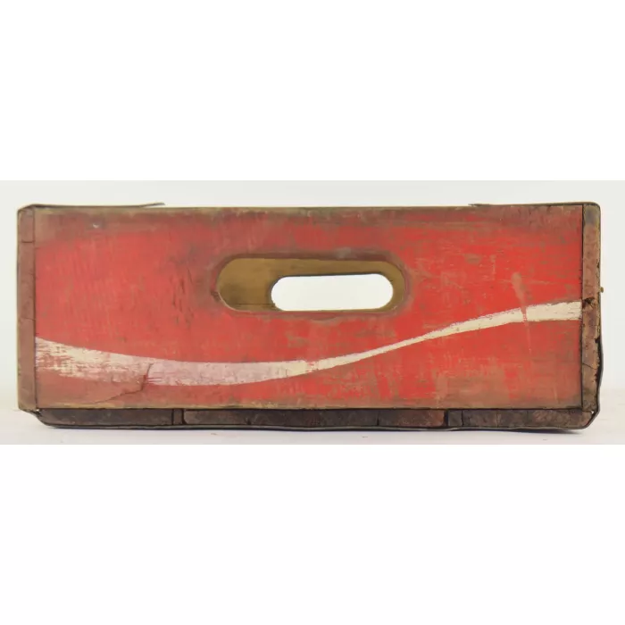 Coca Cola Crate - Red Wooden Coke Carrier