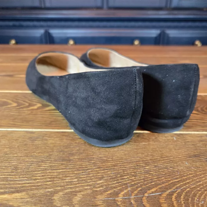Womens Corinna Ballet Flats with Memory Foam Black