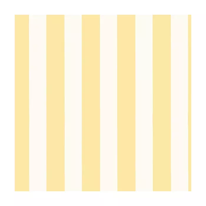 1.25 inRegency Stripe Wallpaper Butter Yellow Norwall Wallcovering SY33906