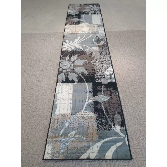 Safavieh Chocolate Floral Area Rug - Runner 2ft 6in x 12ft