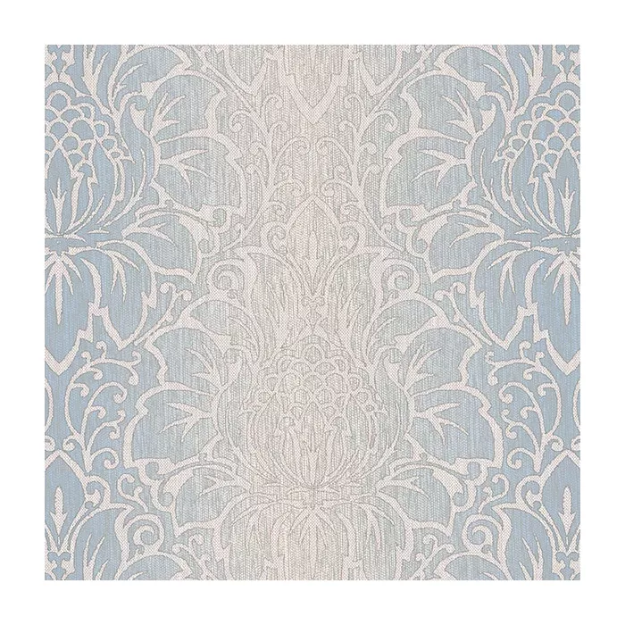 Venetian Damask Wallpaper Blue, Beige Norwall Wallcovering TX34820