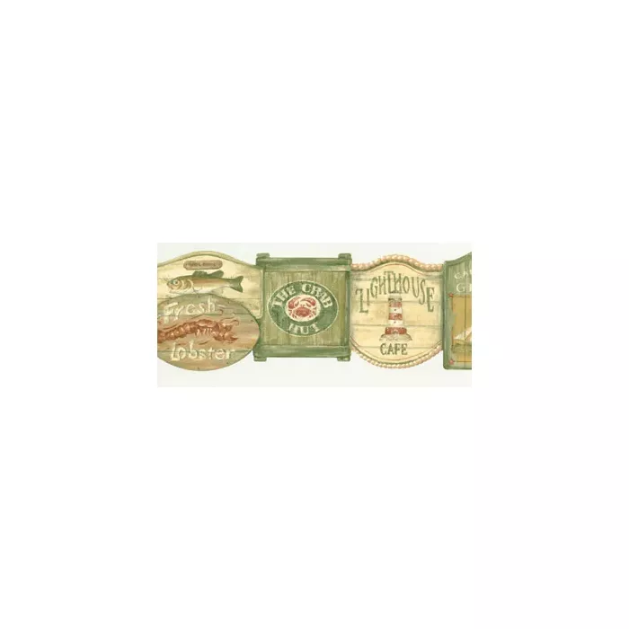 Green Seafood Cafe and Grill Border PB58039DB