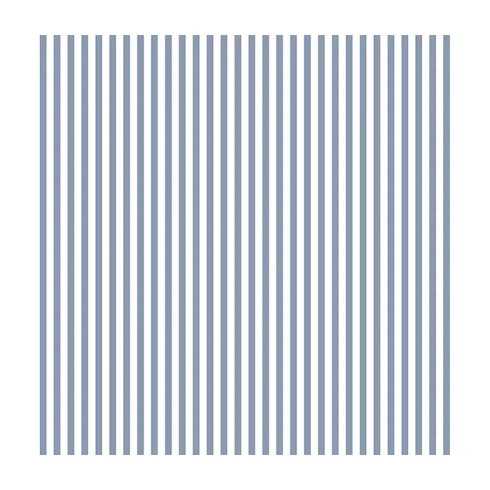 6mm Stripe Wallpaper Blue, Denim Norwall Wallcovering ST36907