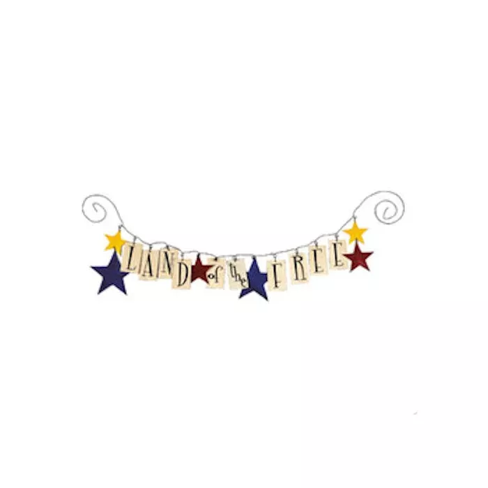 Unfinished Wood Patriotic Craft Kit