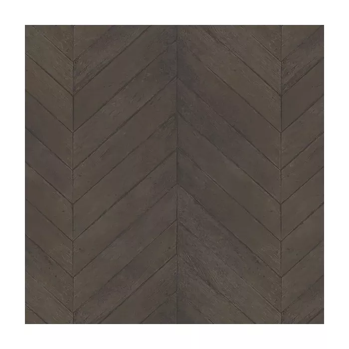 Chevron Wood Wallpaper Brown, Chocolate Norwall Wallcovering G67997