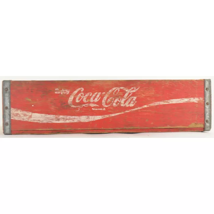 Coca Cola Crate - Red Wooden Coke Carrier - Southern Wooden Box Inc. Arkansas