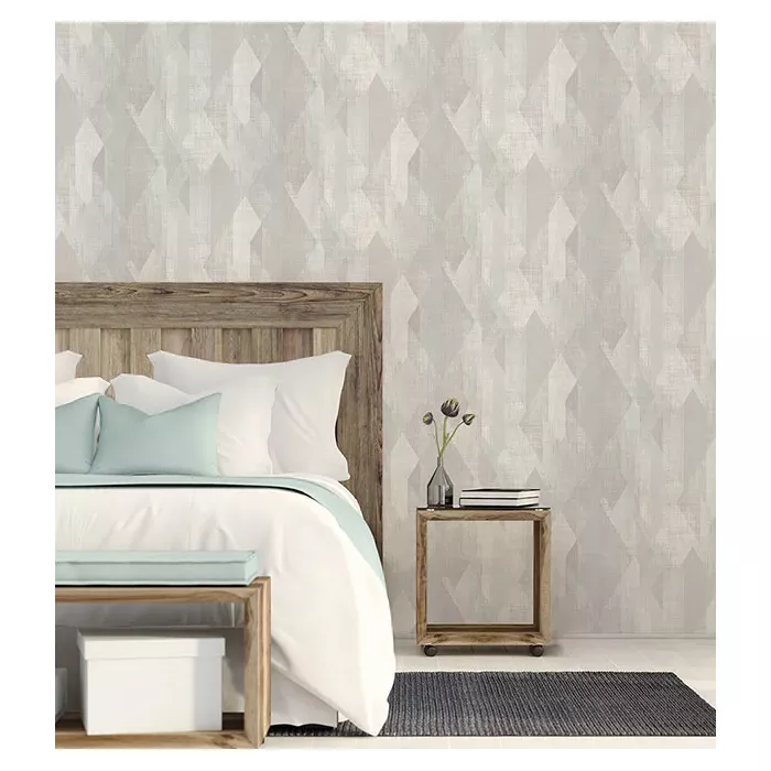 Glass Shards Wallpaper Green, Mint, Grey Norwall Wallcovering GX37638