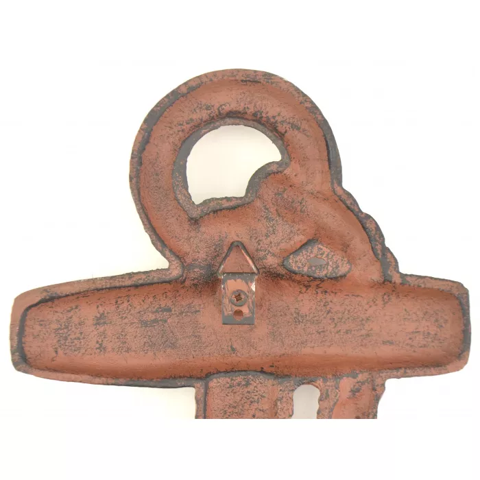 Cast Iron Boat Anchor Sign - Welcome Drop Anchor Here