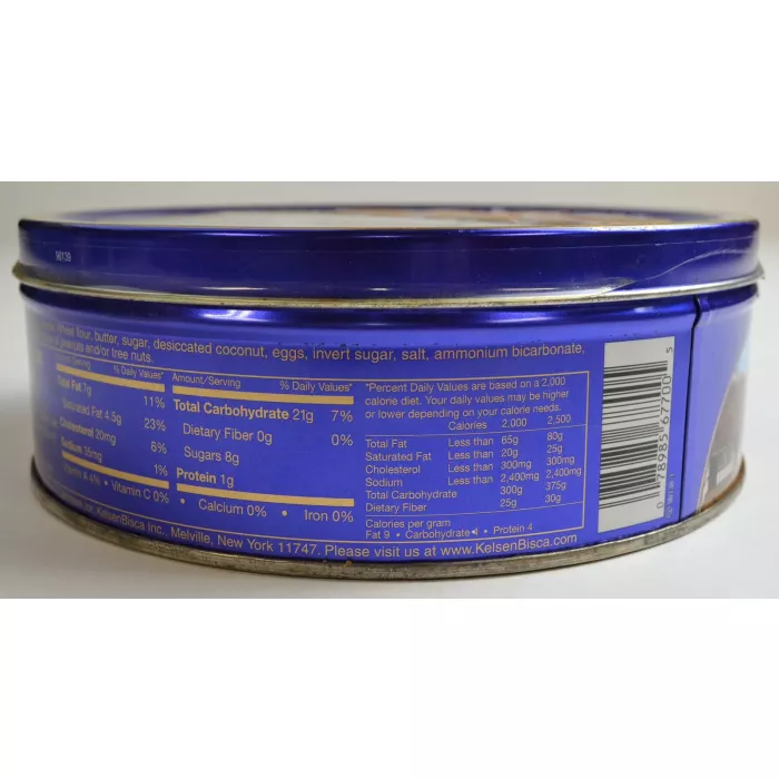 Royal Dansk Danish Butter Cookies 16 Oz. Tin - 7.5" Round