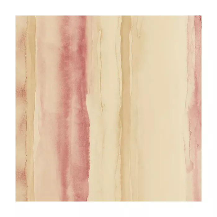 Beach Stripe Wallpaper Red, Cream Norwall Wallcovering PA34205