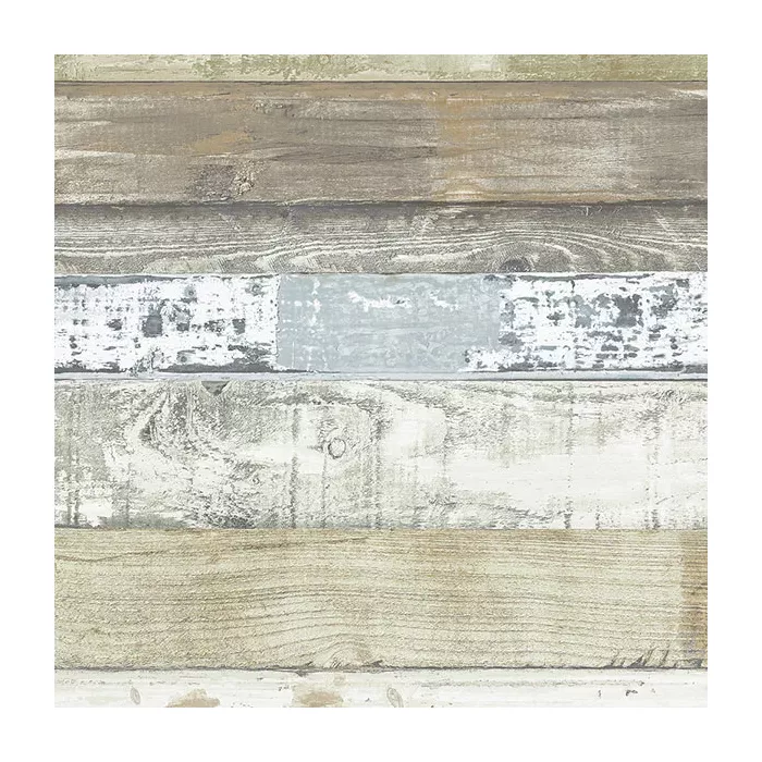 Beachwood Wallpaper Green, Blue, Sage, Brown, Cedar Norwall Wallcovering FH37555