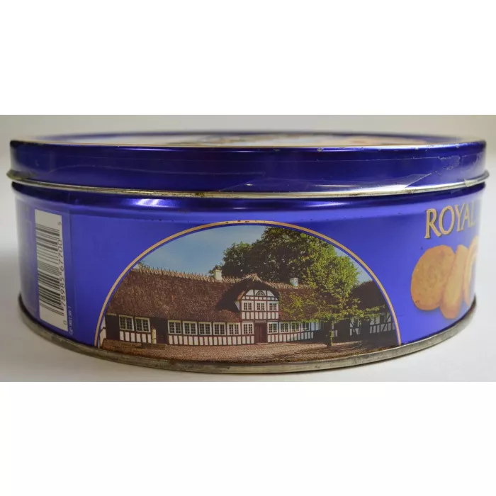 Royal Dansk Danish Butter Cookies 16 Oz. Tin - 7.5" Round
