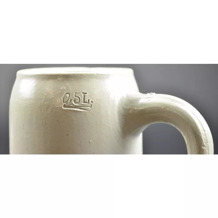 Collectible Michelsbrau Brenner A. G. Half Liter Beer Stein - 5" Tall