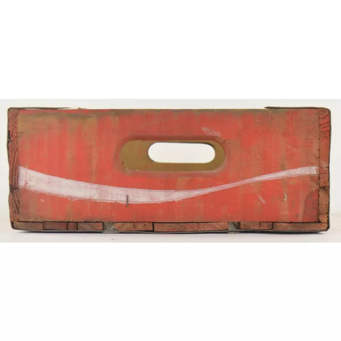 Coca Cola Crate - Red Wooden Coke Carrier