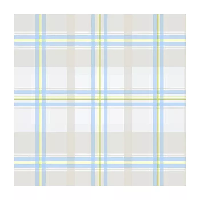 Plaid Wallpaper Blue, Green, Taupe Norwall Wallcovering KE29914