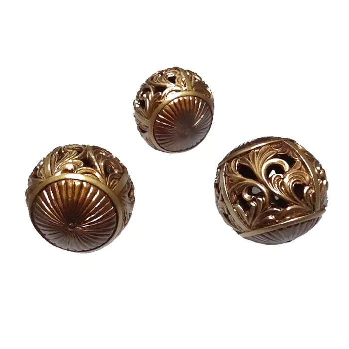 D'Lusso Designs Sasha Collection Three Piece Orbs Set