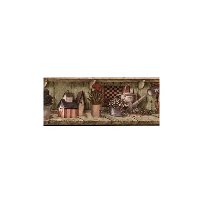 American Beauty Collectibles Wallpaper Border ALB4127