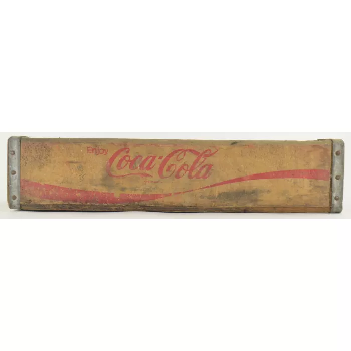 Coca Cola Crate - Wood Grain Wooden Coke Carrier