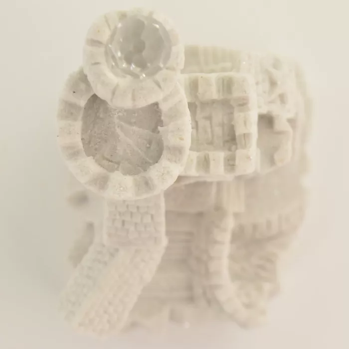 Mr. Sandman White Sand Castle Figurine CB2103 - Crystal Ball Tower