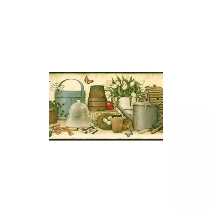 Imperial Wallpaper Border - For the Love of Gardening