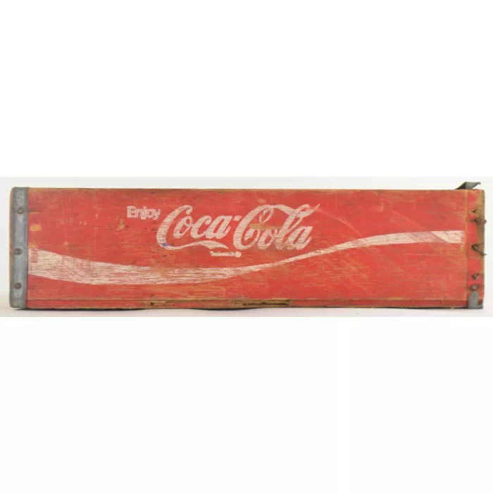 Coca Cola Crate - Red Wooden Coke Carrier - Southern Wooden Box Inc. Arkansas