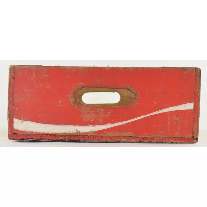 Coca Cola Crate - Red Wooden Coke Carrier