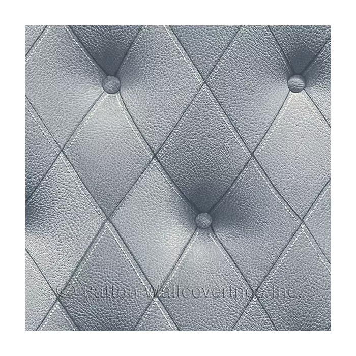 Buttonback Wallpaper Navy Norwall Wallcovering LL36204