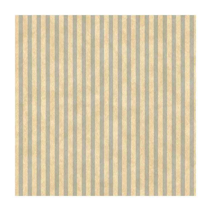 6mm Stripe Wallpaper Light Blue, Beige Norwall Wallcovering PR33830