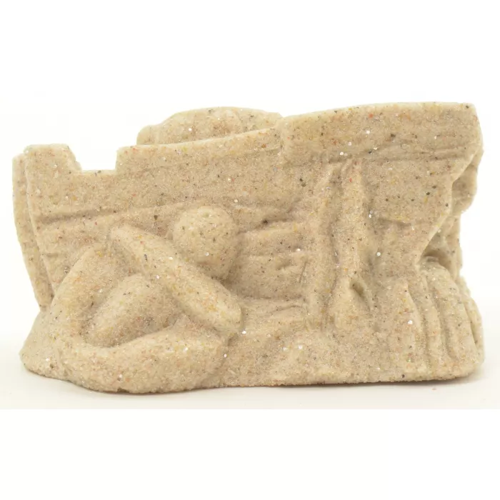 Mr. Sandman Sand Sculpture Figurine - Sunken Ship 1450G - 1 3/8" Tall