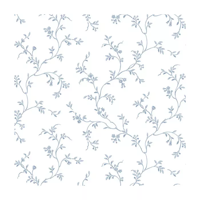 Allison's Trail Wallpaper Blue Norwall Wallcovering AB27624