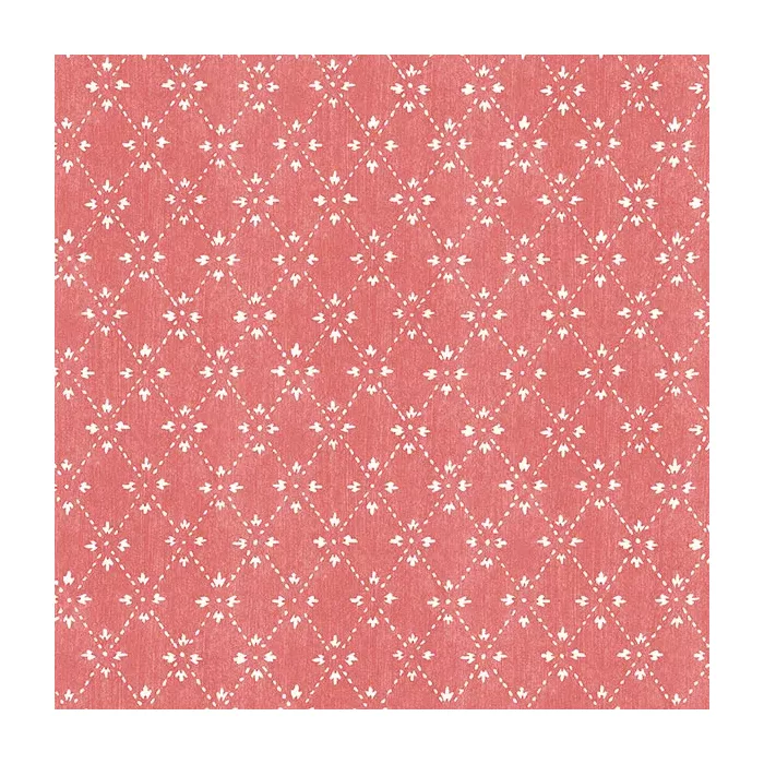 Paisley Print Wallpaper Red Norwall Wallcovering PP35519