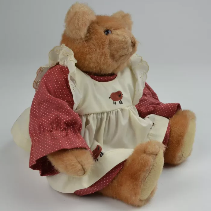J. Bonner Hand Crafted Teddy Bear - 12" Tall