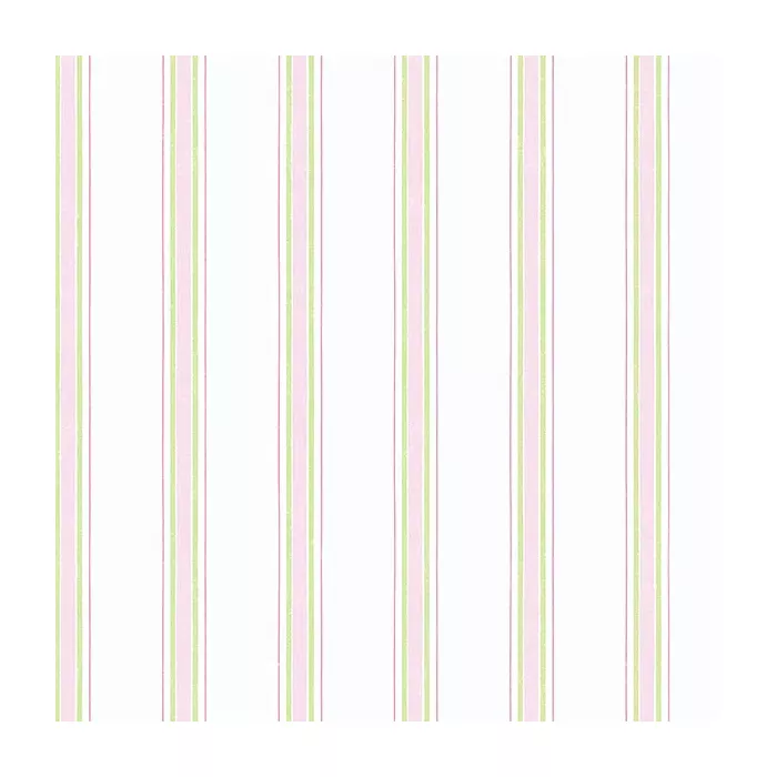 Dawn Stripe Wallpaper Pink, Green Norwall Wallcovering PR33852