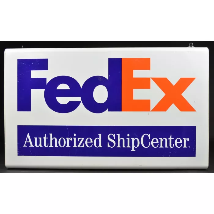 FedEx Authorized Ship Center Lighted Sign