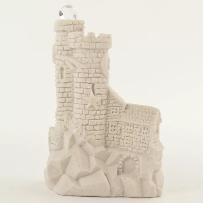 Mr. Sandman White Sand Castle Figurine CB2103 - Crystal Ball Tower