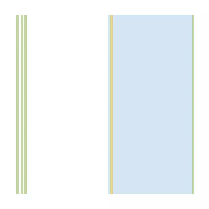 Pure Stripe Wallpaper Blue, Green, Yellow Norwall Wallcovering PA34218