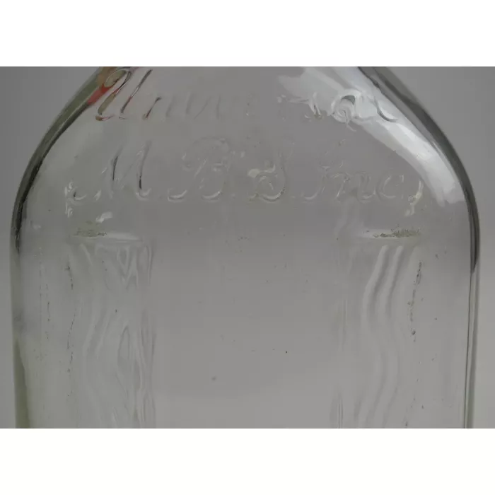 Vintage Universal M.B.S. Inc. 2 Quart Glass Milk Jug - 10" Tall