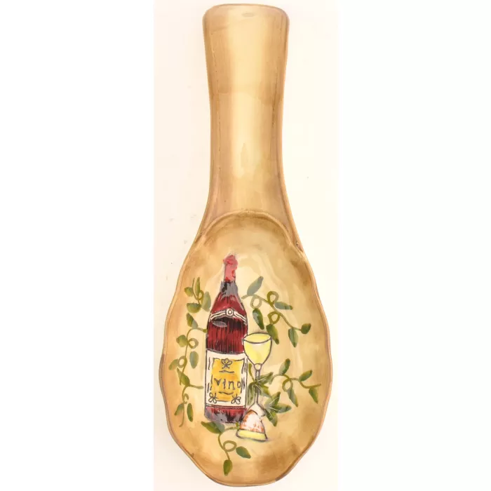 Tuscan Harvest Pattern Spoon Rest