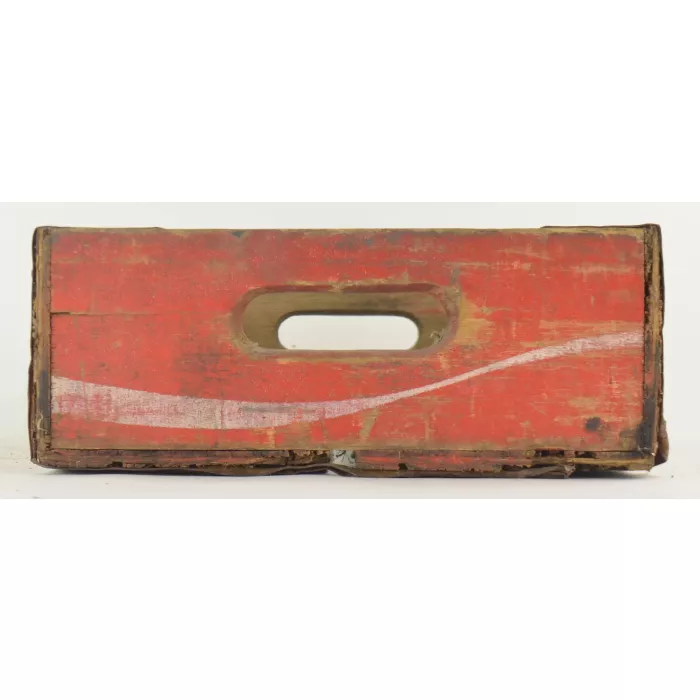 Coca Cola Crate - Red Wooden Coke Carrier - 1974 Chattanooga