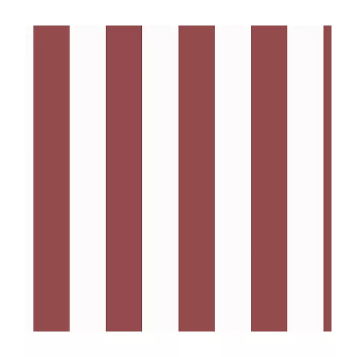1.25 inRegency Stripe Wallpaper Red, White Norwall Wallcovering SD36125