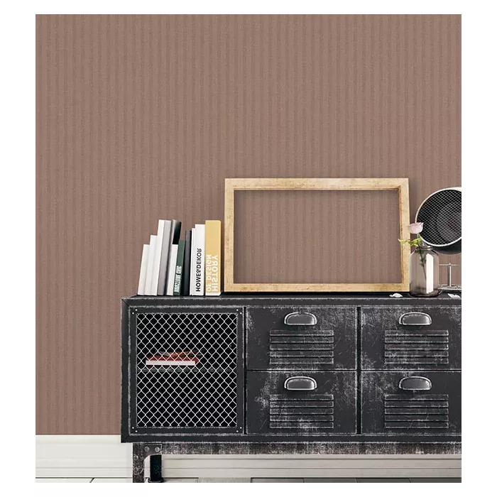 Herringbone Wallpaper Cream, Beige Norwall Wallcovering WF36335
