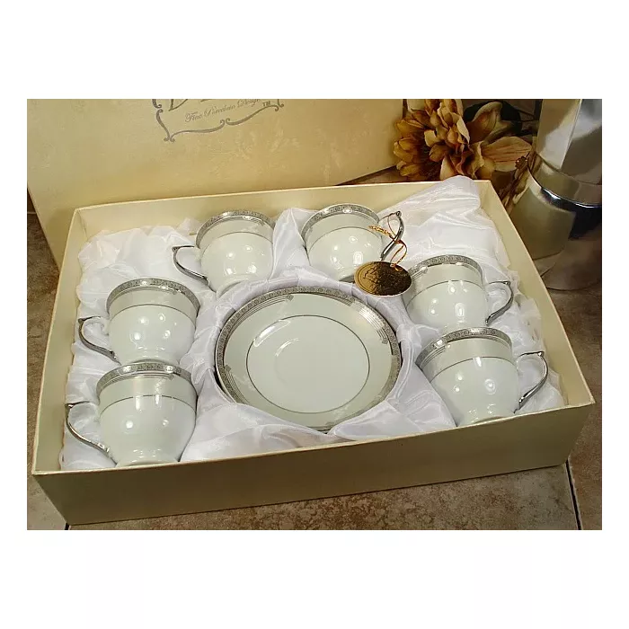 D'Lusso Designs Modern Design Twelve Piece Espresso Set