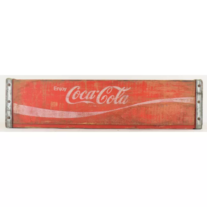 Coca Cola Crate - Red Wooden Coke Carrier