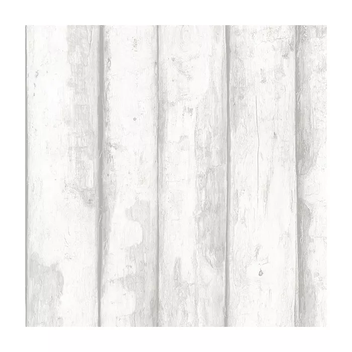 Log Cabin Wallpaper Grey, Light Dolphin Grey Norwall Wallcovering FH37534