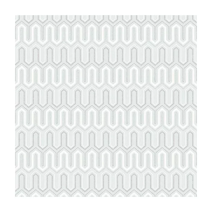 Zig Zag Wallpaper Green, Mint, Grey Norwall Wallcovering GX37617