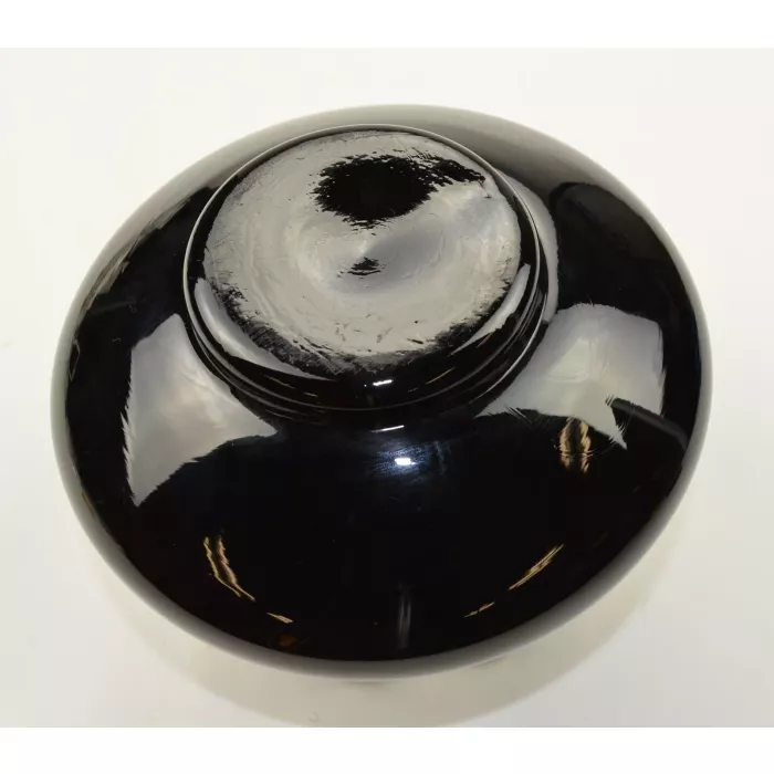 Amethyst Ruffle Top Vase - 4.5" Tall