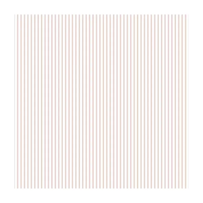 Baby Stripe Wallpaper Pale Pink Norwall Wallcovering PR33819