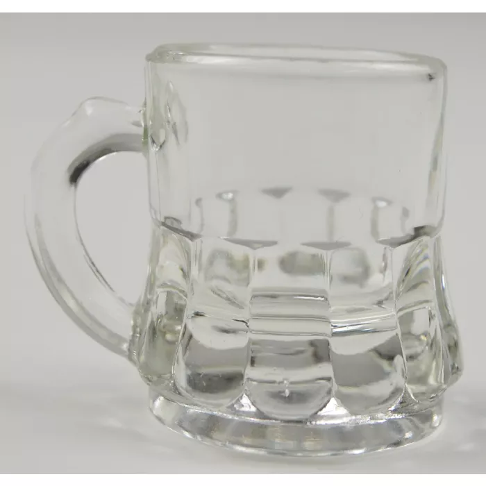 Federal Glass Beer Mug Style Shot Glass - 2" Tall