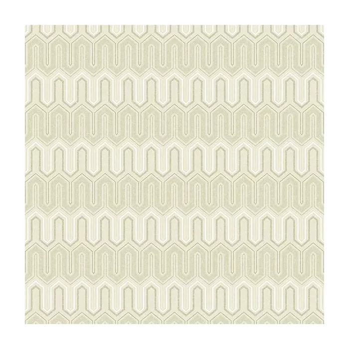 Zig Zag Wallpaper Green, Celery Norwall Wallcovering GX37615