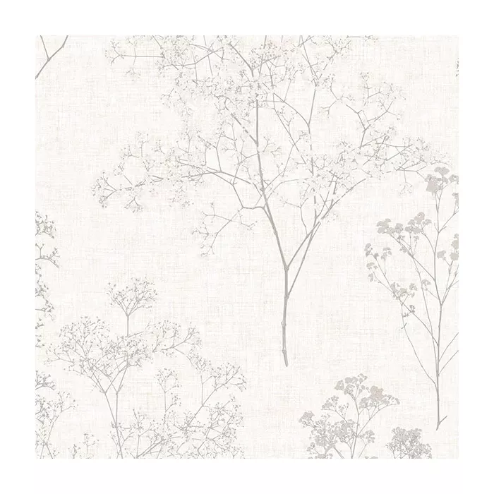 Queen Anne's Lace Wallpaper Grey, Beige Norwall Wallcovering FH37509